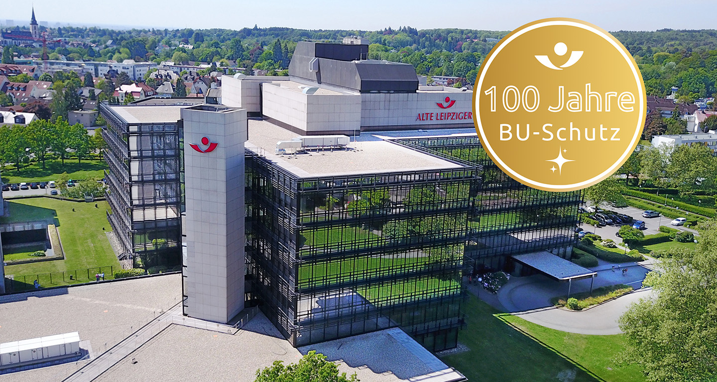 Alte Leipziger Direktionsgebäude - 100 Jahre Berufsunfähigkeitsversicherung